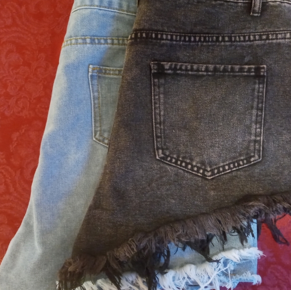 SHEIN Pants - SHEIN Curvy Denim Shorts Bundle